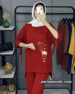 ست تونیک شلوار نینا  (32156)