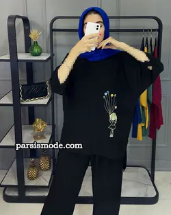 ست تونیک شلوار نینا  (32156)
