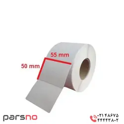 لیبل کاغذی سایز ۵۰ × ۵۵