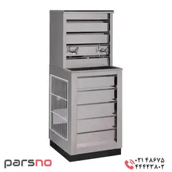 آبسردکن استیل دو شیر مدل دماوند