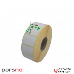 لیبل حرارتی ۲۵ × ۳۵