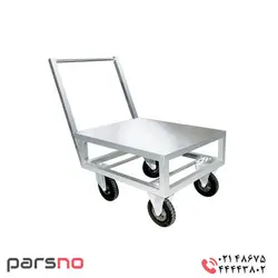 ترولی حمل دیگ استیل