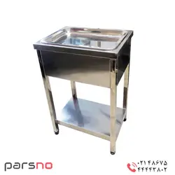 میز کار کباب کشی استیل