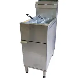 سرخکن مبله دو لگن گازی برقی