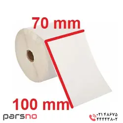 لیبل pvc سایز ۷۰ × ۱۰۰
