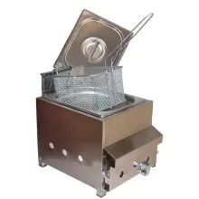 سرخکن رومیزی تک لگن برقی گازی