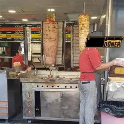 کباب پز ترکی دو سیخ ایستاده