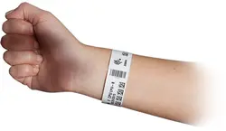 دستبند بیمارستانی بزرگسال