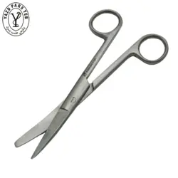 قیچی یک سر تیز متوسط درمان تجهیز آفرید