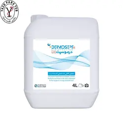 محلول ضد عفونی دست درموسپت پلاس 4 لیتری