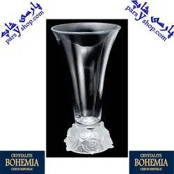 گلدان پایه رز بوهمیا چک