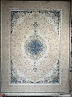 فرش ماشینی -خاطره کویر کاشان-طرح دیالوگ-1200 شانه-3600 تراکم
