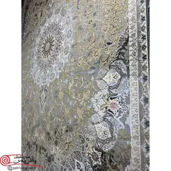 فرش ماشيني قالی سلیمان 1200شانه با تراکم 3600 آکروليک طرح pv09 متفاوت هايبالک
