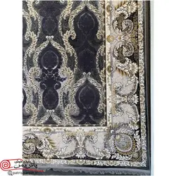 فرش ماشینی با برند فرش آسایش (سروین هالی) 1200 شانه طرح ورونا کد 121129  وینتیج (کهنه نما)