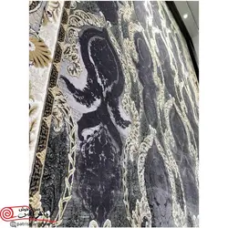 فرش ماشینی با برند فرش آسایش (سروین هالی) 1200 شانه طرح ورونا کد 121129  وینتیج (کهنه نما)