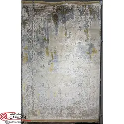 فرش ماشینی شاهکار صفویه (قالی زرتشت) 700 شانه 5444 طرح وینتیج (کهنه نما)