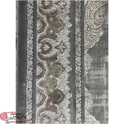 فرش ماشینی آرمانی 700 شانه باسیل 7134 طرح وینتیج (کهنه نما)