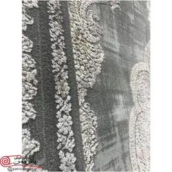 فرش ماشینی آرمانی 700 شانه باسیل 7134 طرح وینتیج (کهنه نما)