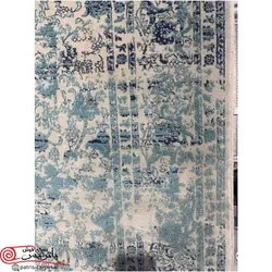 فرش ماشینی شاهکار صفویه (قالی زرتشت) 700 شانه 5444vin4 طرح وینتیج (کهنه نما)