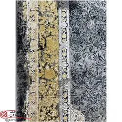 فرش ماشینی آرمانی 700 شانه باسیل 7415 طرح وینتیج (کهنه نما)