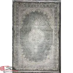 فرش ماشینی آرمانی 700 شانه باسیل 7413 طرح وینتیج (کهنه نما)