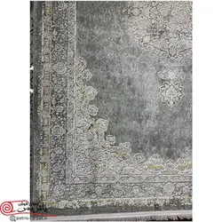 فرش ماشینی آرمانی 700 شانه باسیل 7413 طرح وینتیج (کهنه نما)