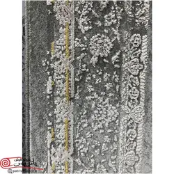 فرش ماشینی آرمانی 700 شانه باسیل 7413 طرح وینتیج (کهنه نما)