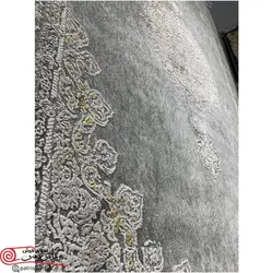 فرش ماشینی آرمانی 700 شانه باسیل 7413 طرح وینتیج (کهنه نما)