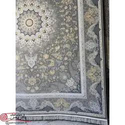 فرش ماشيني قالی سلیمان 1200شانه با تراکم 3600 آکروليک طرح p005 موشی هايبالک