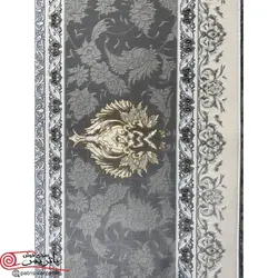 فرش ماشيني قالی سلیمان 1200شانه با تراکم 3600 آکروليک طرح p002 کرم هايبالک