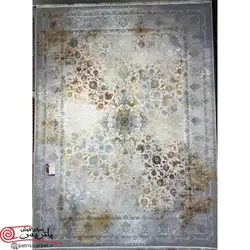 فرش ماشینی با برند فرش آسایش (سروین هالی) 1200 شانه کد 9815  وینتیج (کهنه نما)