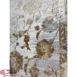 فرش ماشینی با برند فرش آسایش (سروین هالی) 1200 شانه کد 9815  وینتیج (کهنه نما)