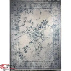 فرش ماشینی با برند فرش آسایش (سروین هالی) 1200 شانه کد 9810  وینتیج (کهنه نما)