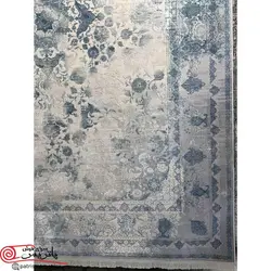 فرش ماشینی با برند فرش آسایش (سروین هالی) 1200 شانه کد 9810  وینتیج (کهنه نما)