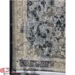 فرش ماشینی آرمانی 700 شانه باسیل 7101 طرح وینتیج (کهنه نما)