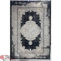فرش ماشینی آرمانی 700 شانه باسیل 7136 طرح وینتیج (کهنه نما)