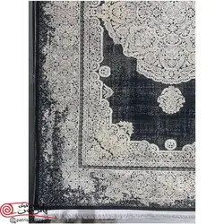 فرش ماشینی آرمانی 700 شانه باسیل 7136 طرح وینتیج (کهنه نما)