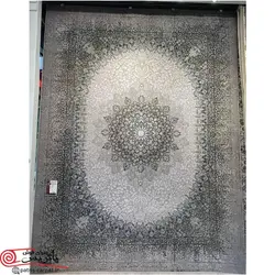 فرش ماشيني خاطره کوير کاشان 1200شانه با تراکم 3600 آکروليک طرح وینا هايبالک