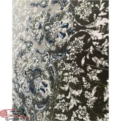 فرش ماشيني خاطره کوير کاشان 1200شانه با تراکم 3600 آکروليک طرح وینا هايبالک