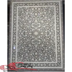 فرش ماشيني خاطره کوير کاشان 1200شانه با تراکم 3600 آکروليک طرح افشان گلریز هايبالک