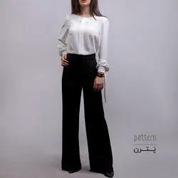 شومیز زنانه جلو بسته کد 7438