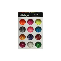 پولک ناخن فشیون گرل مدل 1019 بسته 12 عددی