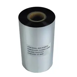 ریبون پرینتر لیبل زن مدل WAX 110mm x 300m