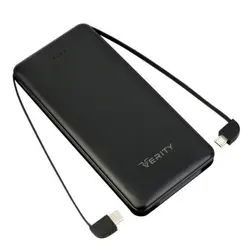 شارژر همراه وریتی مدل V-PP-128 ظرفیت 10000 میلی آمپر ساعت