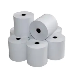 کاغذ مخصوص پرینتر حرارتی هانسول مدل PA 017 عرض 79 میلی متر بسته 4 عددی