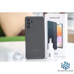 گوشی موبایل سامسونگ مدل Galaxy A32 SM-A325F/DS دو سیم‌کارت ظرفیت ۱۲۸ گیگابایت و رم ۸ گیگابایت,مشکی - پایدار تجارت - مهرگان سرویس