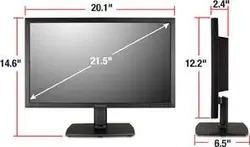 مانیتور استوک (ارزان) 22 اینچ ViewSonic مدل VA2251N - کامپیوتترپایتخت مانیتور استوک