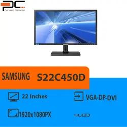مانیتور استوک 22 اینچ SAMSUNG مدلS22C450D