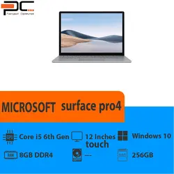 لپ تاپ استوک MicrosoftSurface pro4 i5 6300u