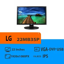مانیتور استوک 22 اینچ LG مدل22mb35p